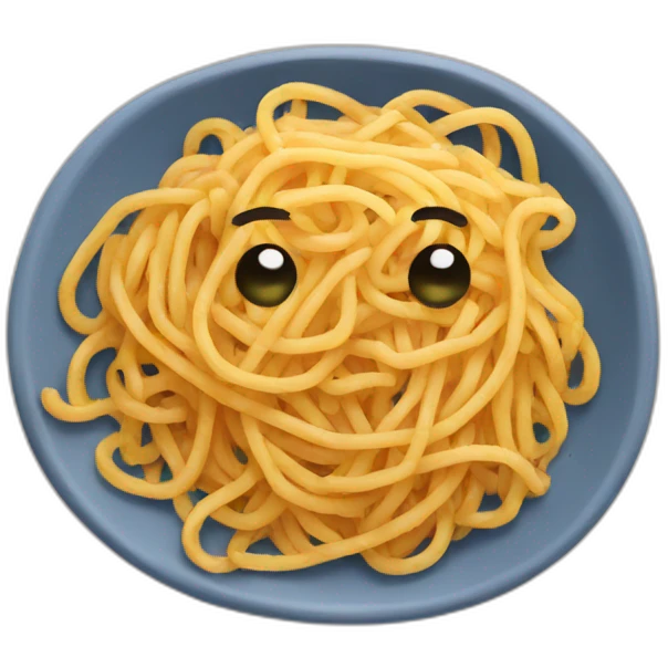 Spaghetti emoji