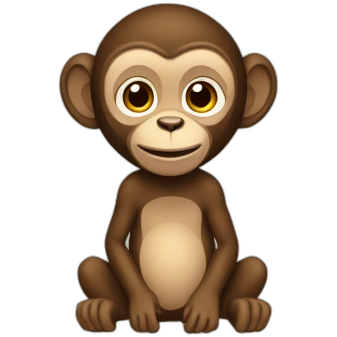 Macaco prego emoji