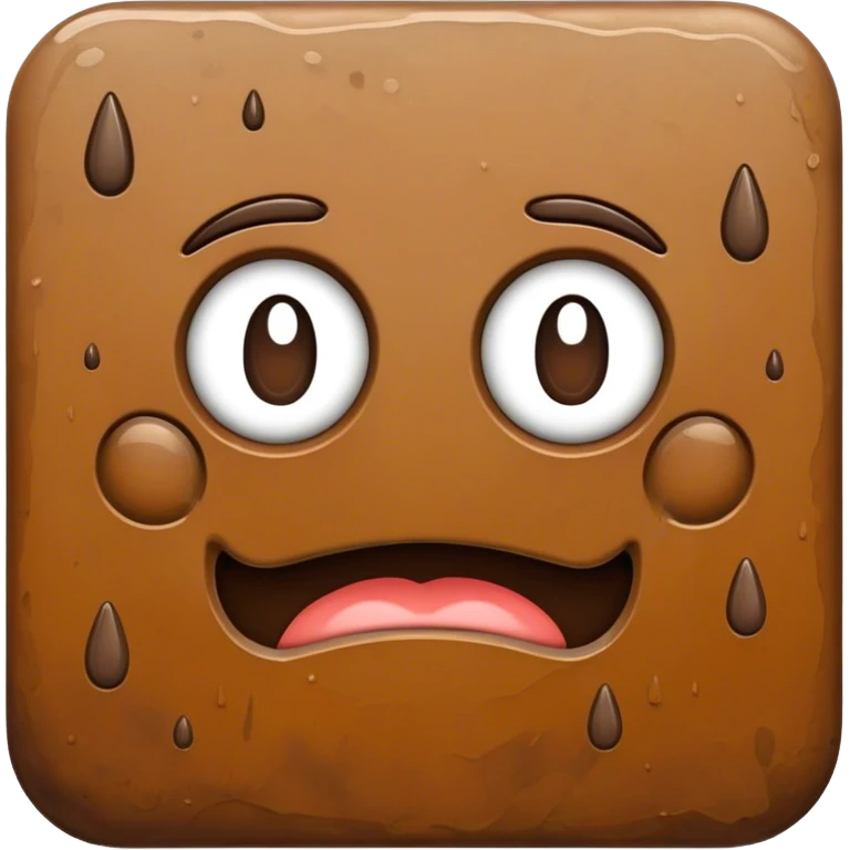 mud emoji