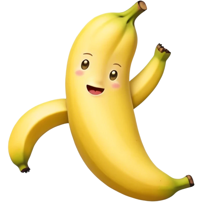 banana wearing pjaamas emoji