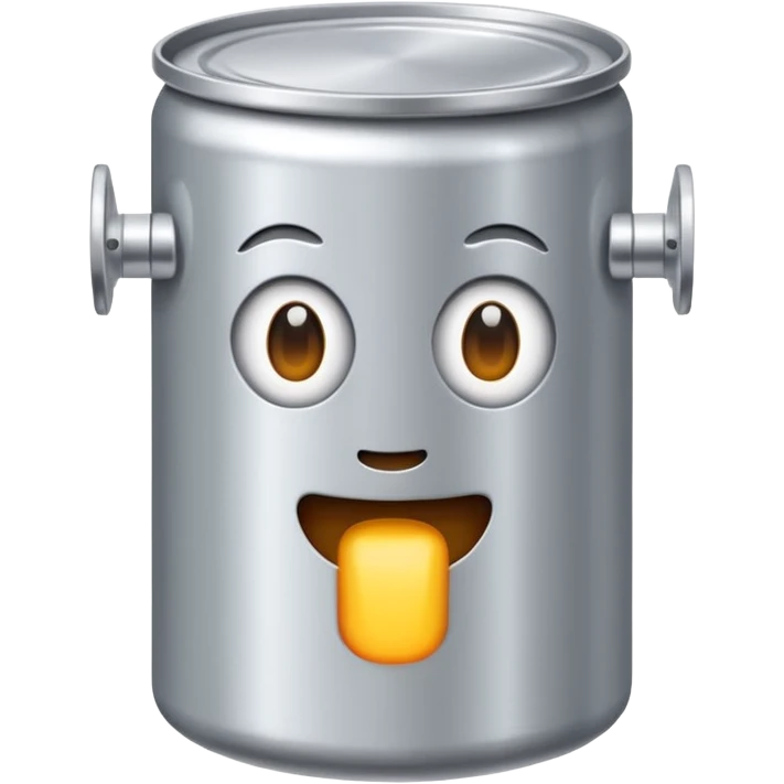 boite de conserve en metal emoji