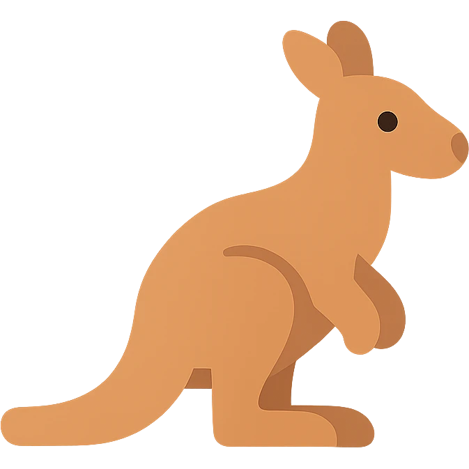 Kangaroo emoji
