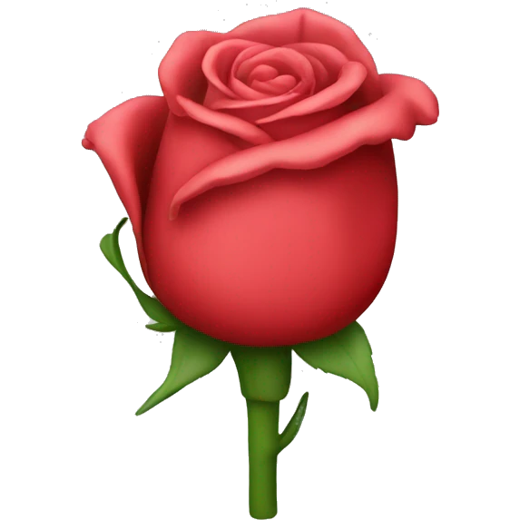 Rosebud emoji