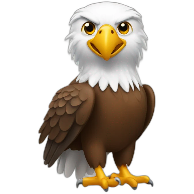 Eagle thumb up emoji