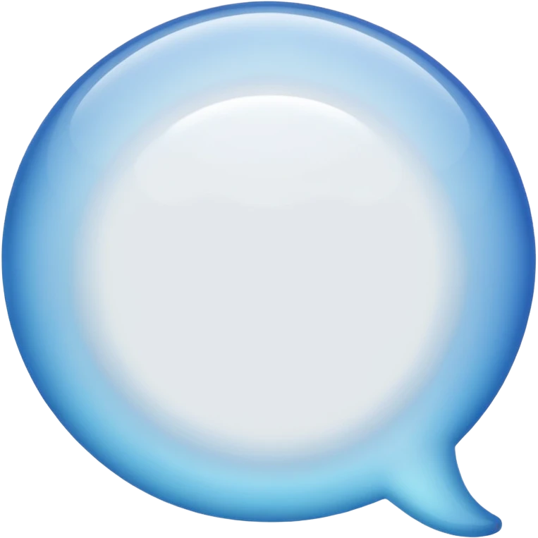 comment bubble emoji