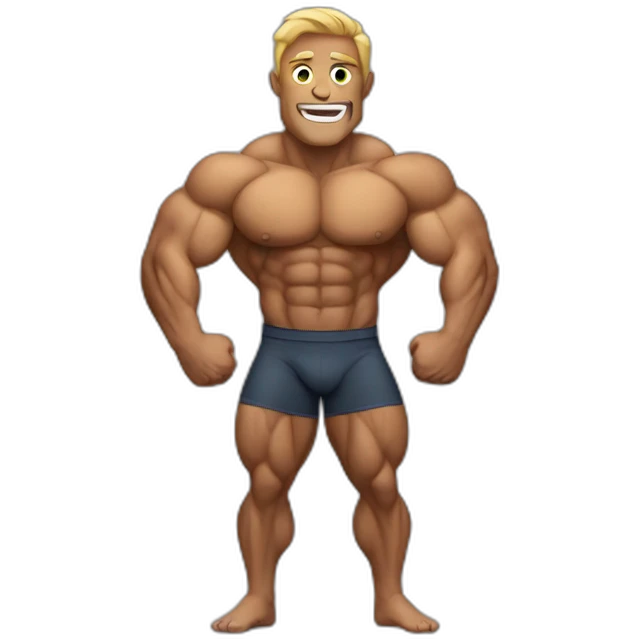 Bodybuilder emoji