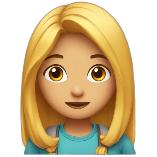 girl shy  emoji