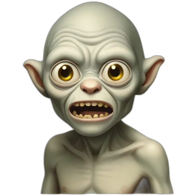 Gollum emoji