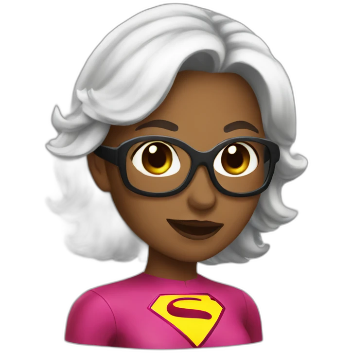 superhero mom emoji