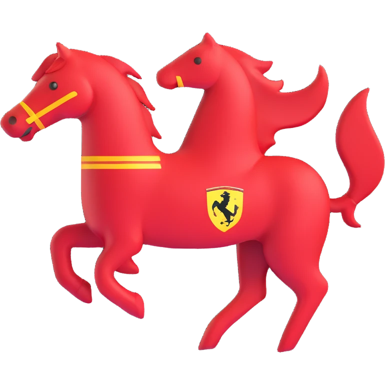 Ferrari logo emoji