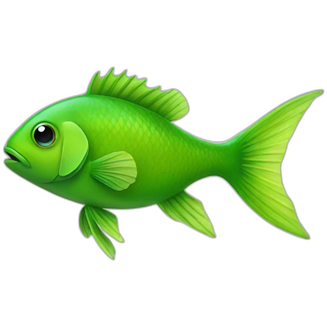 green fish emoji
