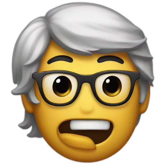 Shh I'm mewing tiktok emoji