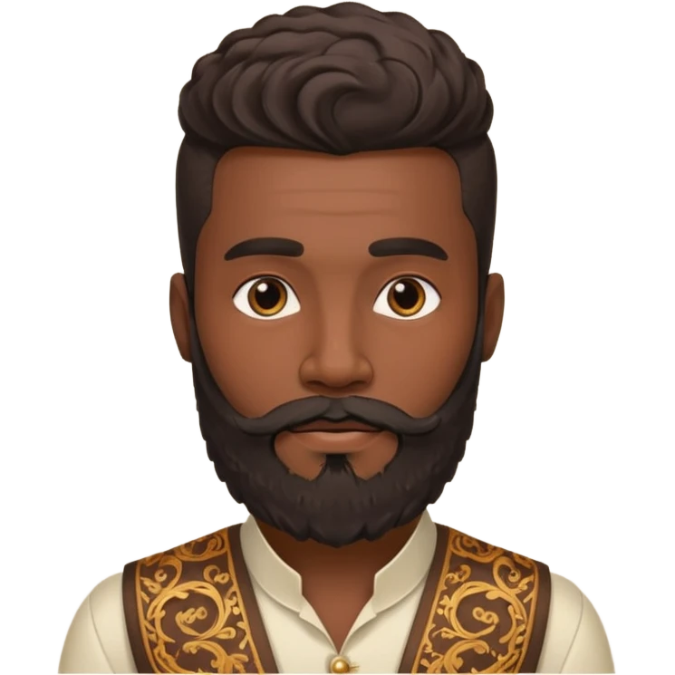 exotic beard emoji