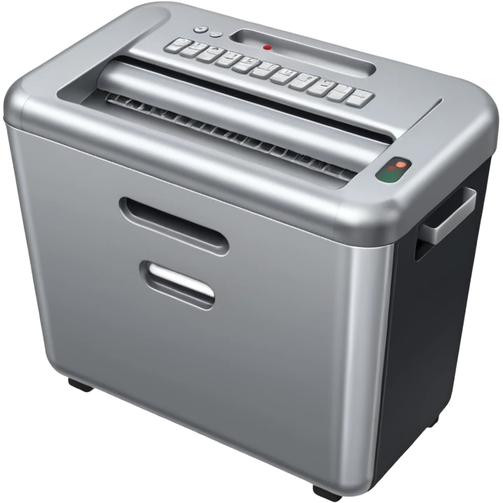 paper shredder emoji