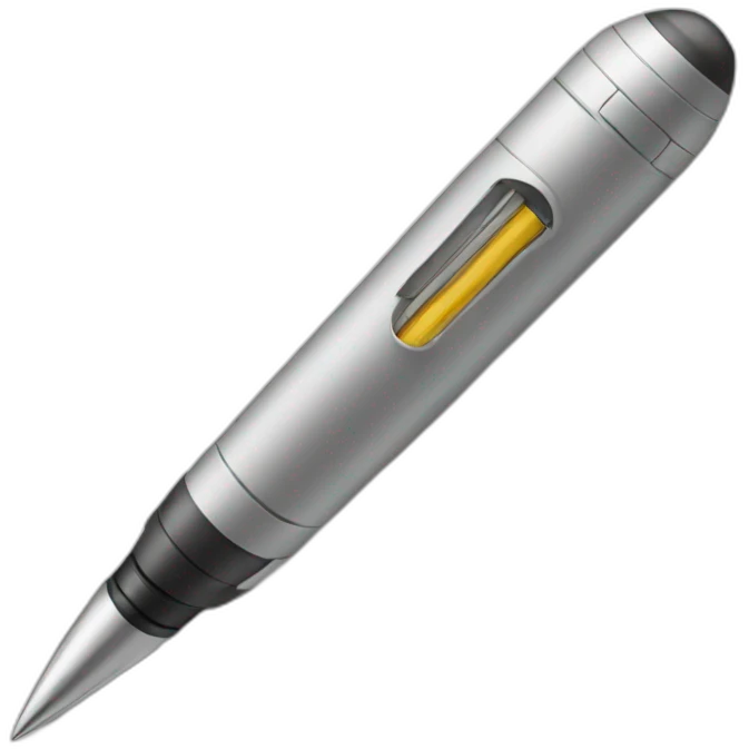 rocket pen emoji