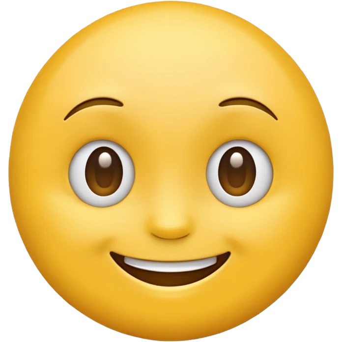 An emoji head based on the provided photo emoji