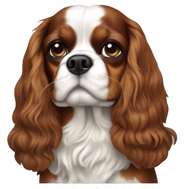 king charles cavalier emoji