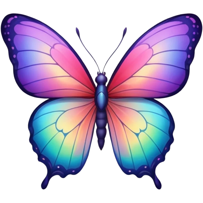 heart butterfly emoji