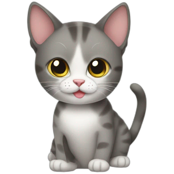 Pregnant cat emoji