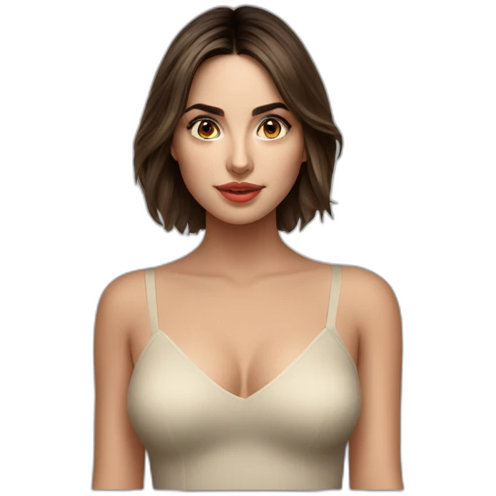 Ana de armas without wearing dress standing emoji