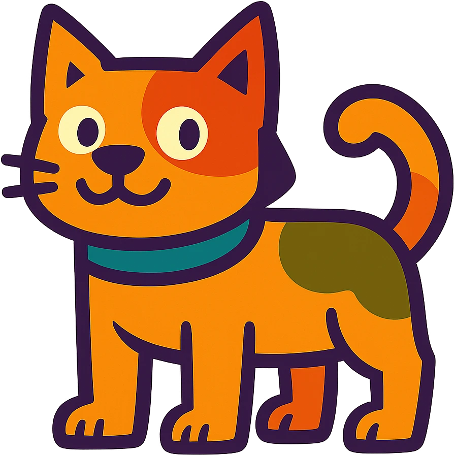 cat and dog hybrid emoji