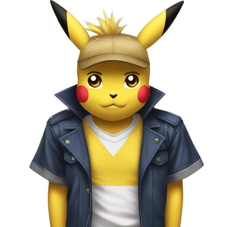 Pikachu yugi muto emoji