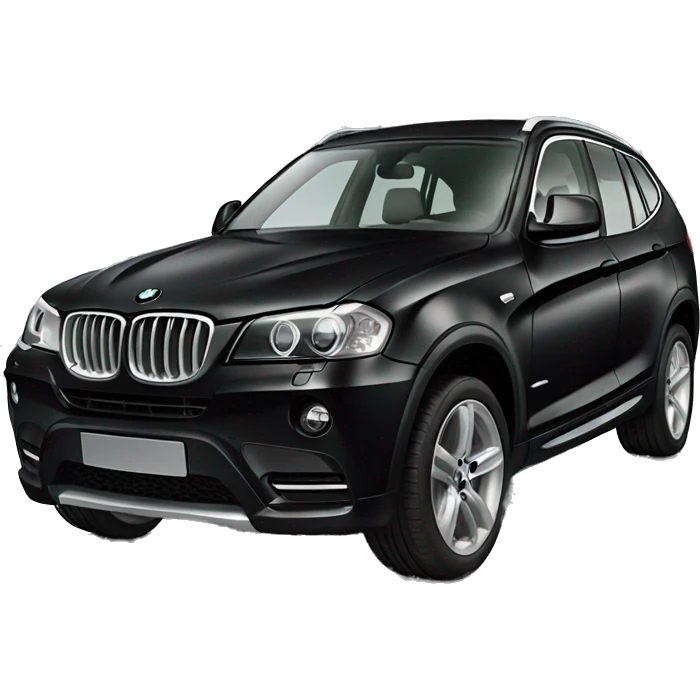 black bmw x3 emoji