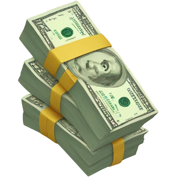 Money with legs emoji