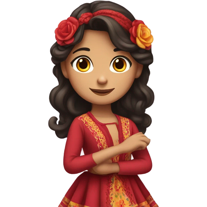 Spanish girl emoji