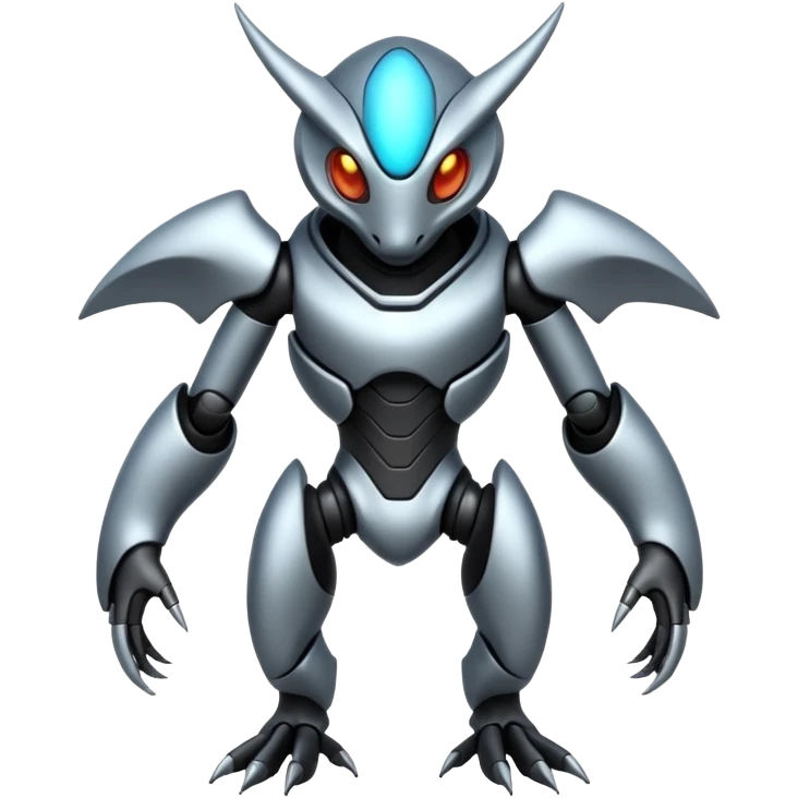 Modern Cyber Lombax-Fakémon-creature, full body emoji