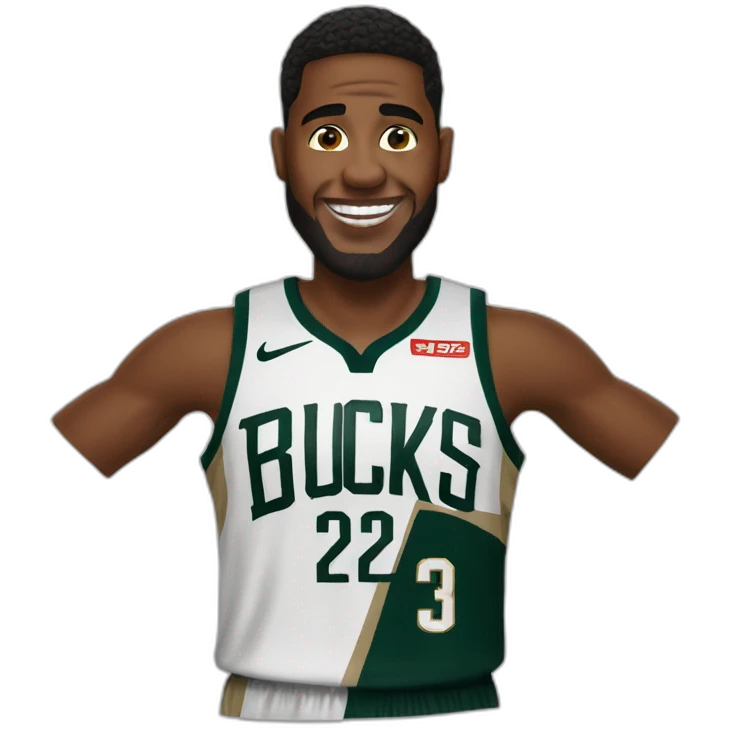 Milwaukee bucks emoji