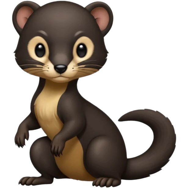 black Weasel emoji