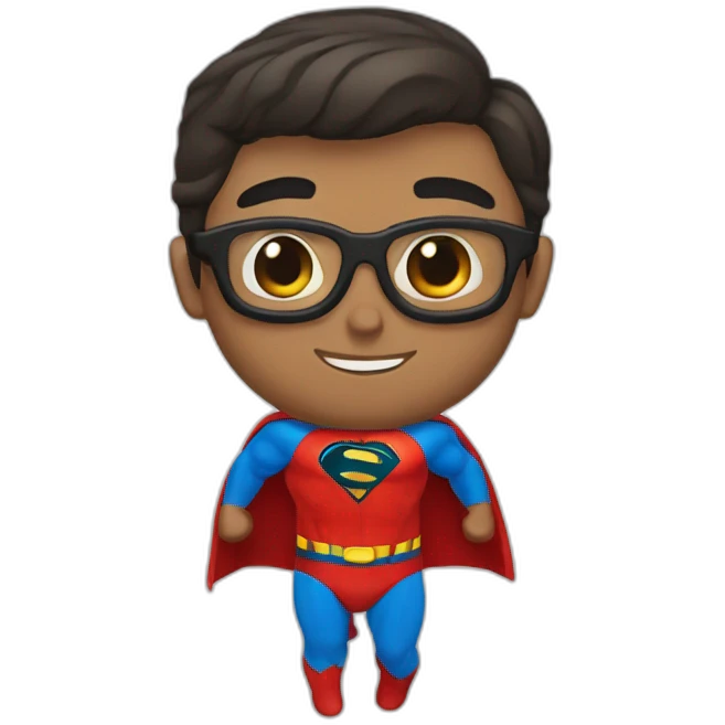 Super man emoji