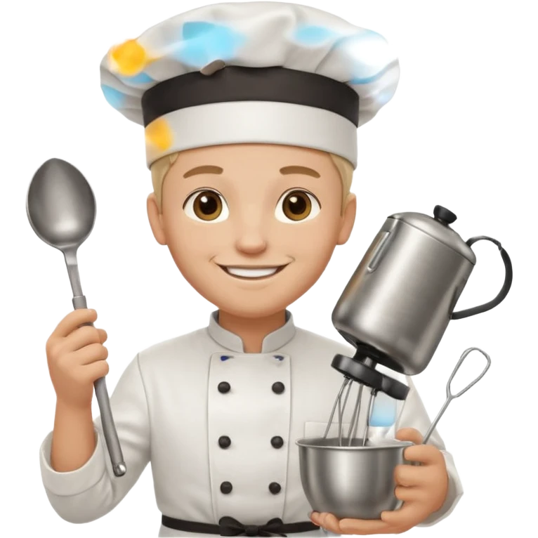 Mixer with Chef emoji