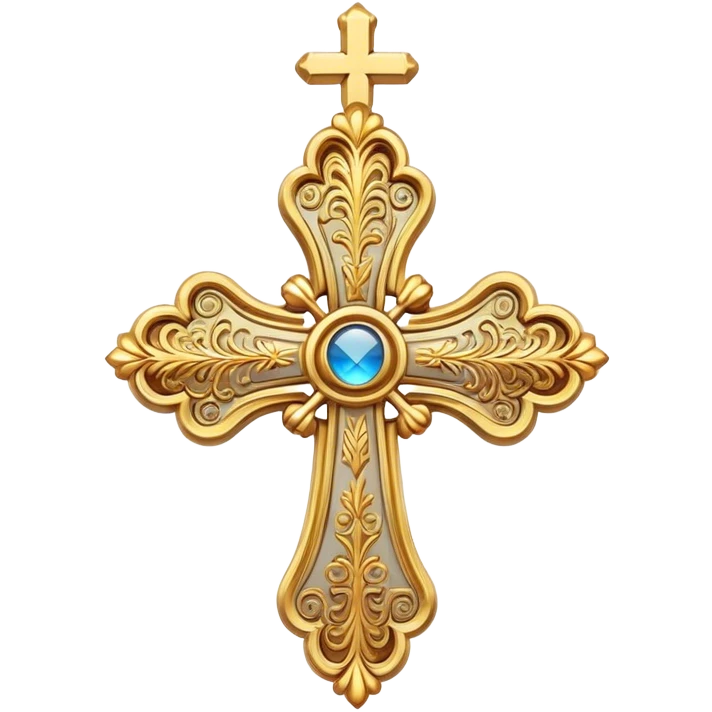 Ortodox cross emoji