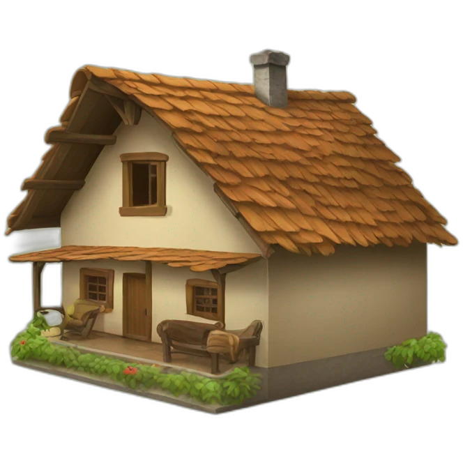 Casa rural emoji