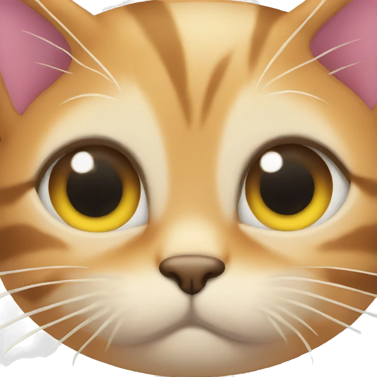 cat rolling her eyes emoji