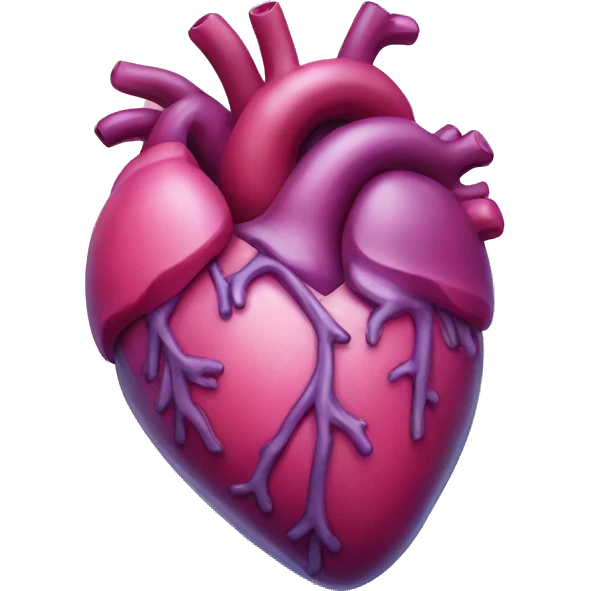 Human heart emoji