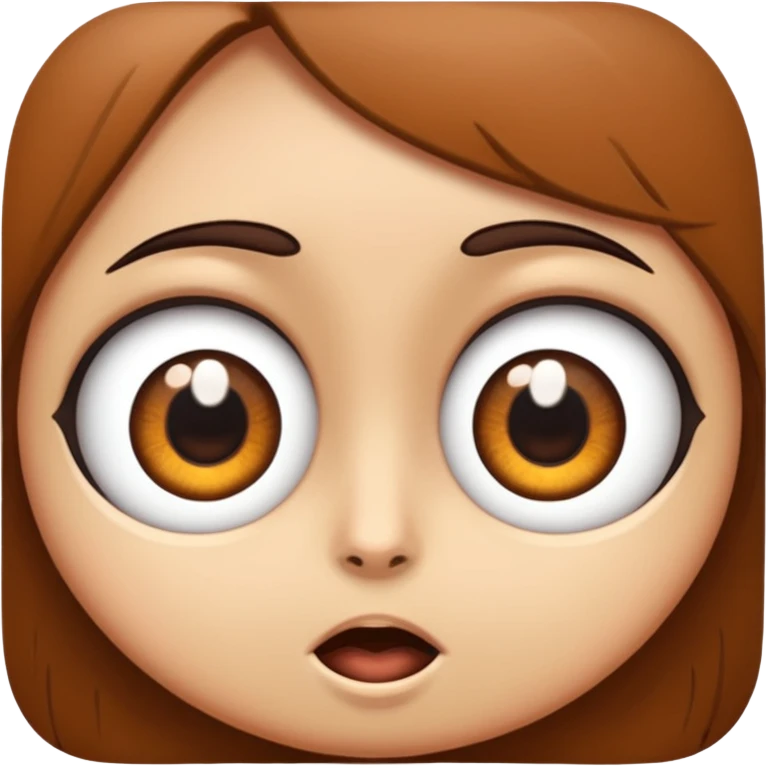 Big eyes emoji