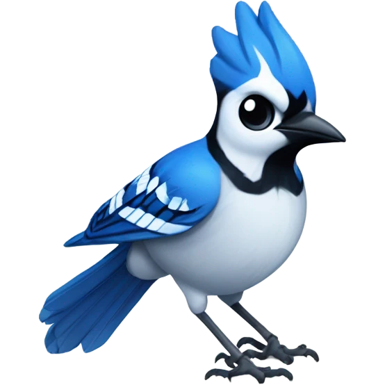 Blue jay  emoji