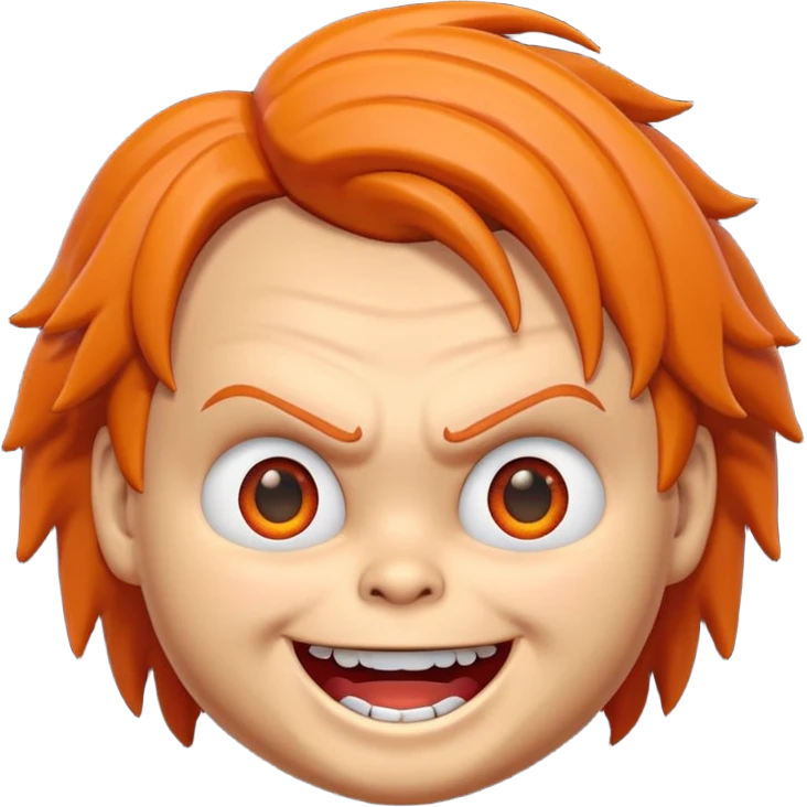 Un emojin de chuky emoji