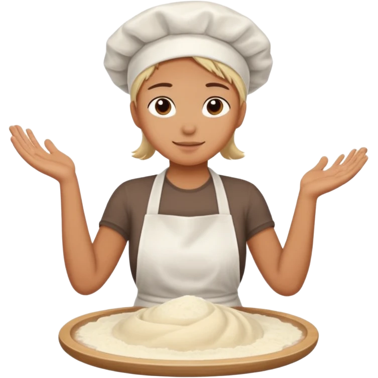 dough making emoji