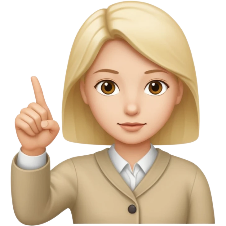 emoji of a purposeful person pointing ahead emoji