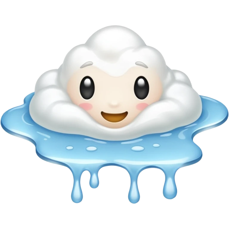 white goo emoji