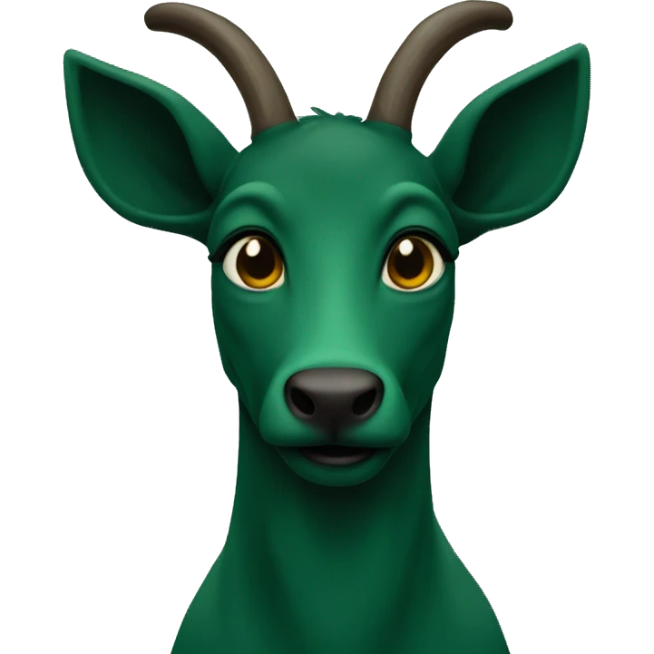 dark green hert emoji