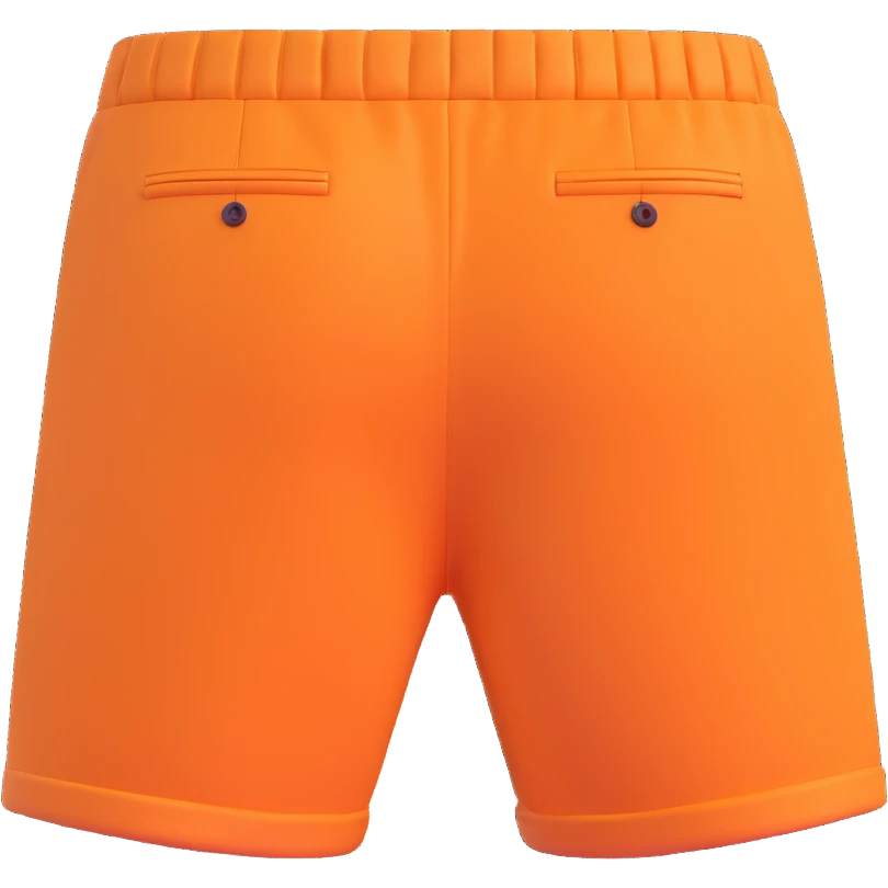 back view of a pair of shorts emoji