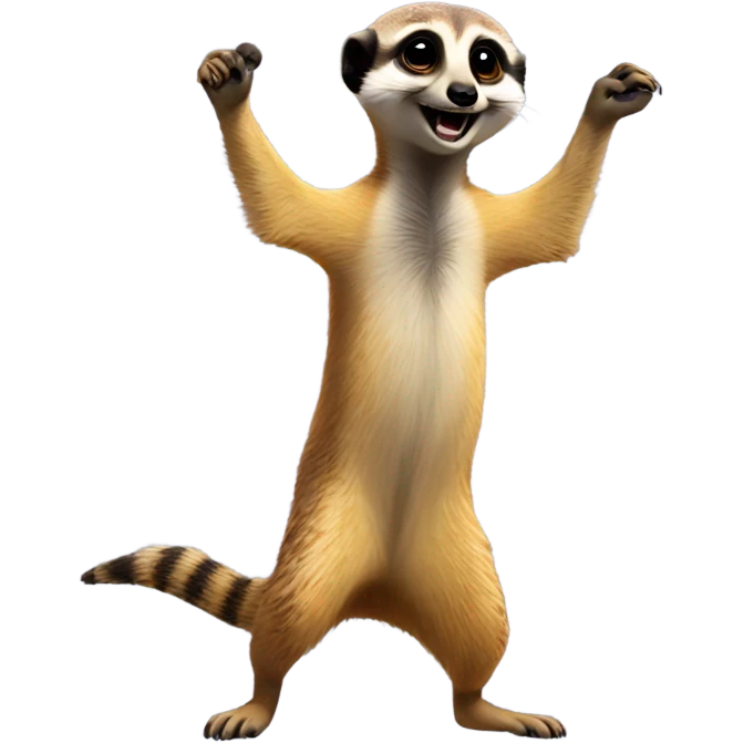 Meerkat dancing  emoji