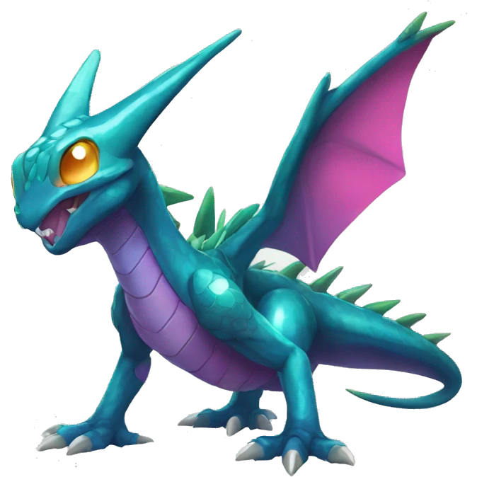 Shiny Colorful Heracross-Vikavolt-Dragon-Pokémon Full Body emoji