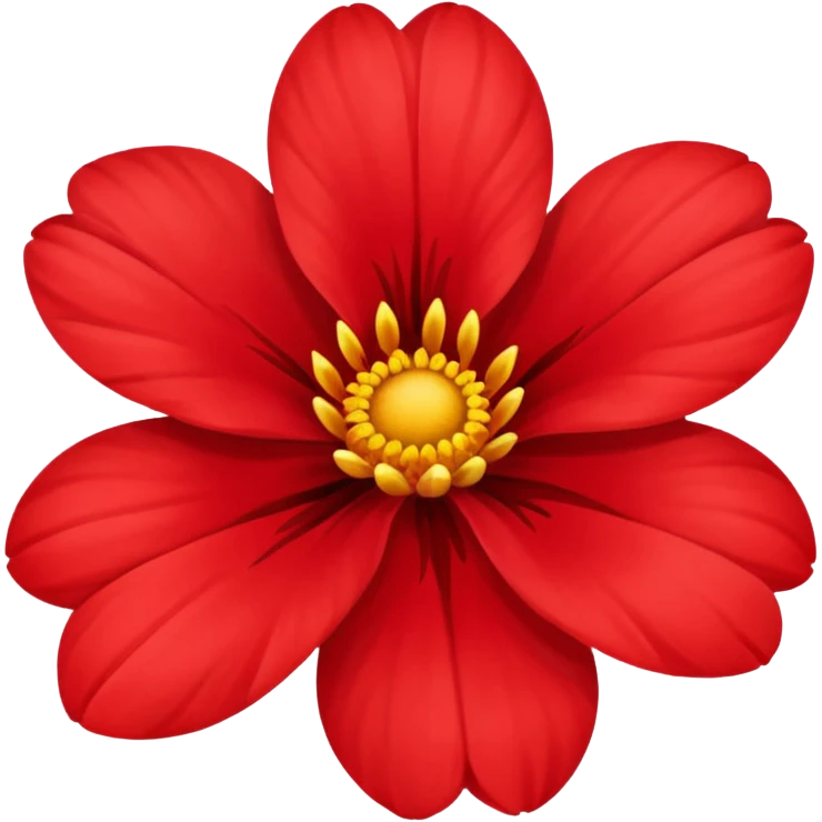 Red flwer emoji