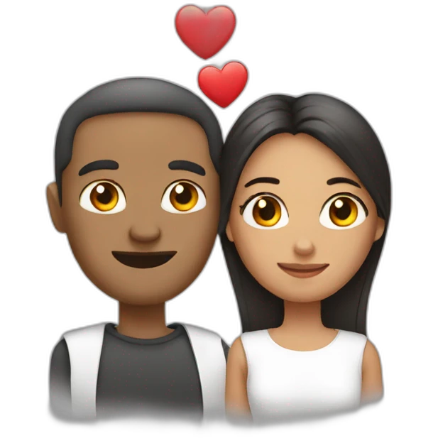 2 persons in love emoji